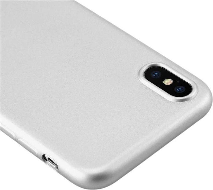 Actual product image Cadorabo TPU Matt Metallic Cover (Apple iPhone X)