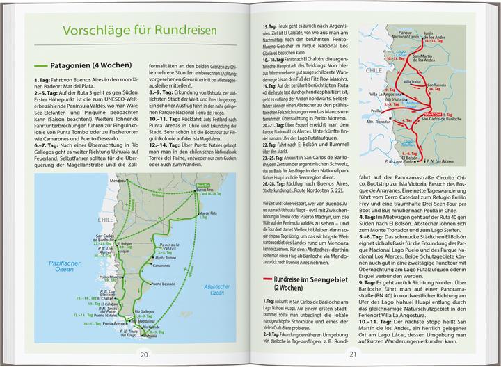 Actual product image Reise-Handbuch Reiseführer Argentinien (German, Juan Garff, 2024)