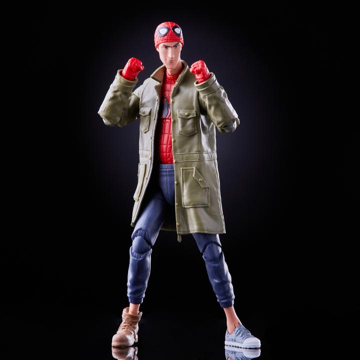 Actual product image Hasbro Marvel Legends Series Spider-Man: A New Universe Peter B. Parker