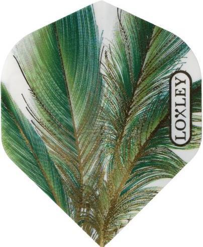 Actual product image Loxley Gold Nib Green Flights