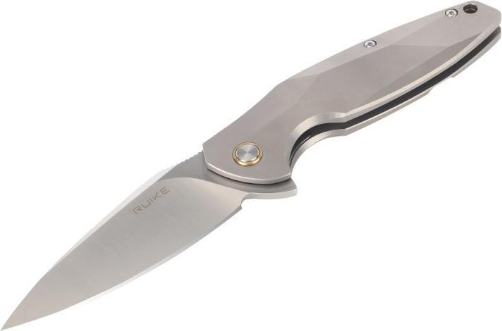 Actual product image Ruike M105-TZ, Titanium folding knife (9.40 cm)