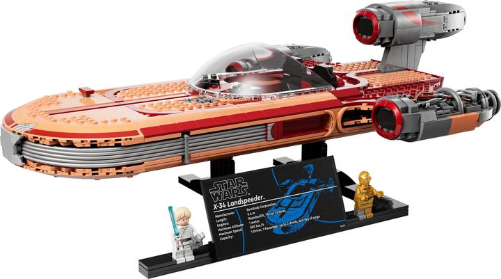 Actual product image LEGO Star Wars - Luke Skywalker's Landspeeder (75341, LEGO Rare Sets)