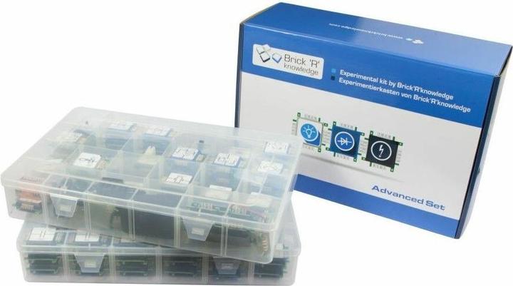 Actual product image Allnet BrickRknowledge Advanced Set (English/English) (Electronics kit)