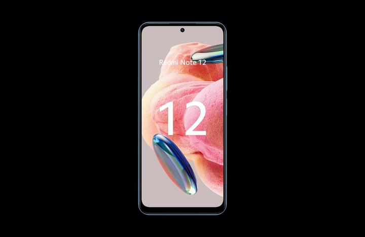 Actual product image Xiaomi Redmi Note 12 (128 GB, Ice Blue, 6.67", Dual SIM, 50 Mpx, 4G)