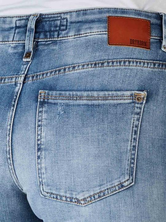 Actual product image Drykorn Low Waist Like Jeans Relaxed Carrot Fit Blue (W27/L32)