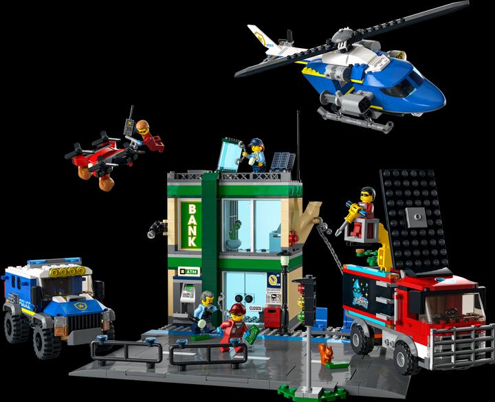 Actual product image LEGO Bank robbery with car chase (60317, LEGO City)