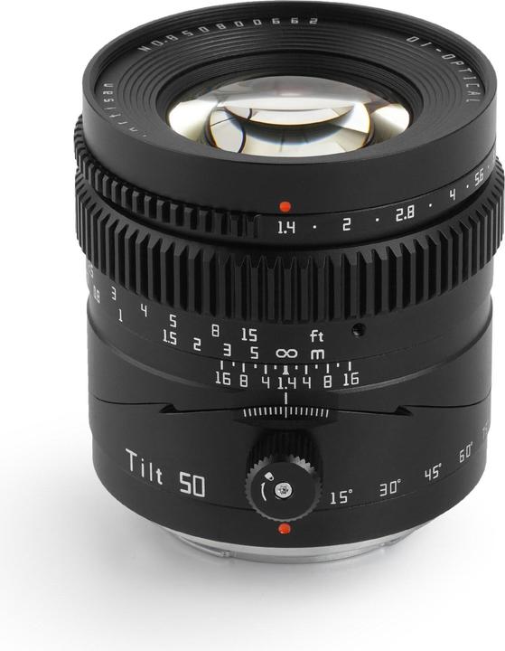 Actual product image TTArtisan Tilt 50mm F/1.4 Fujifilm X-Mount (Fujifilm X, full size)