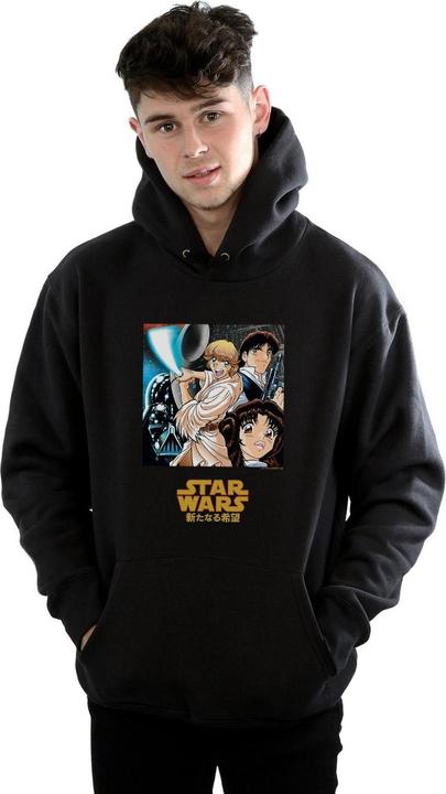 Produktbild Star Wars Anime Poster Kapuzenpullover (M)
