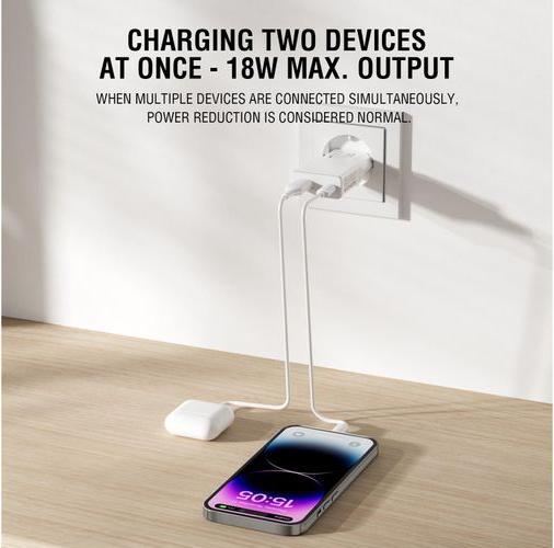Actual product image 4smarts PDPlug Duos Slim (20 W)