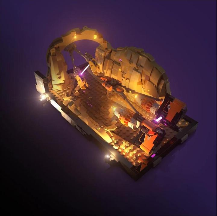 Produktbild Light my bricks LMB 2.0 LED Licht Set für LEGO® 75380 Star Wars Podrennen in Mos Espa – Diorama
