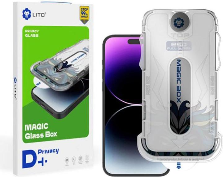 Immagine prodotto Lito - Magic Glass Box D+ Tools - iPhone 11 Pro Max - Privacy (1 Pezzo/i, Apple iPhone 11 Pro Max)