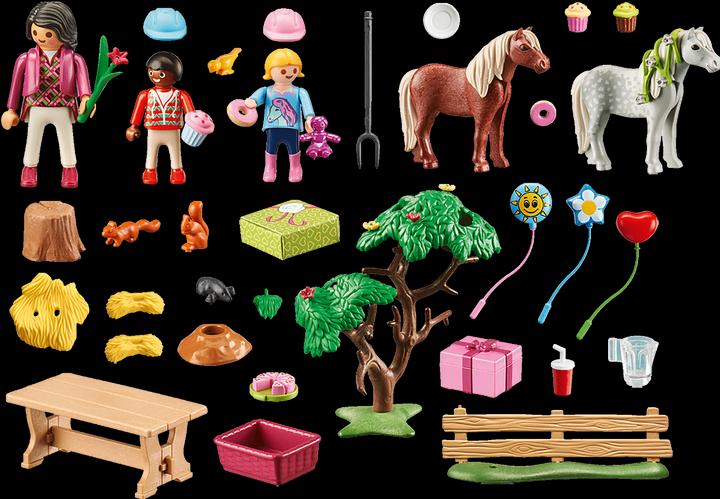 Image du produit Playmobil Anniversaire d'enfant au poney (70997, Playmobil Country)