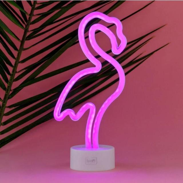 Produktbild Legami LED-Lampe mit Neoneffekt - Flamingo