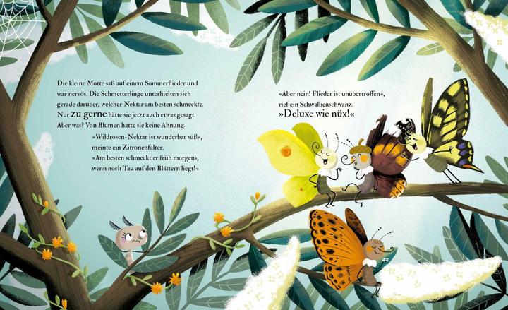 Produktbild Die kleine Motte, die davon träumte, anders zu sein (Deutsch, Eva Dax, 2020)