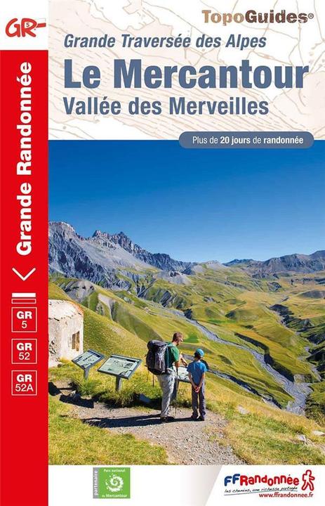 Image du produit Le Mercantour, vallée des Merveilles : grande traversée des Alpes (Français, Collectif, 2022)
