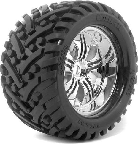 Image du produit HPI Pneus Goliath Sur jantes Tremor