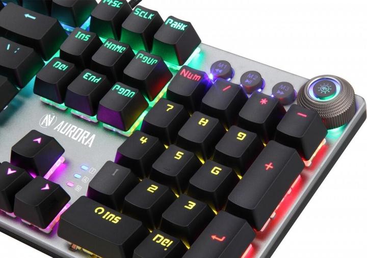 Actual product image iBox AURORA K-4 Keyboard USB QWERTY (US, Cable)