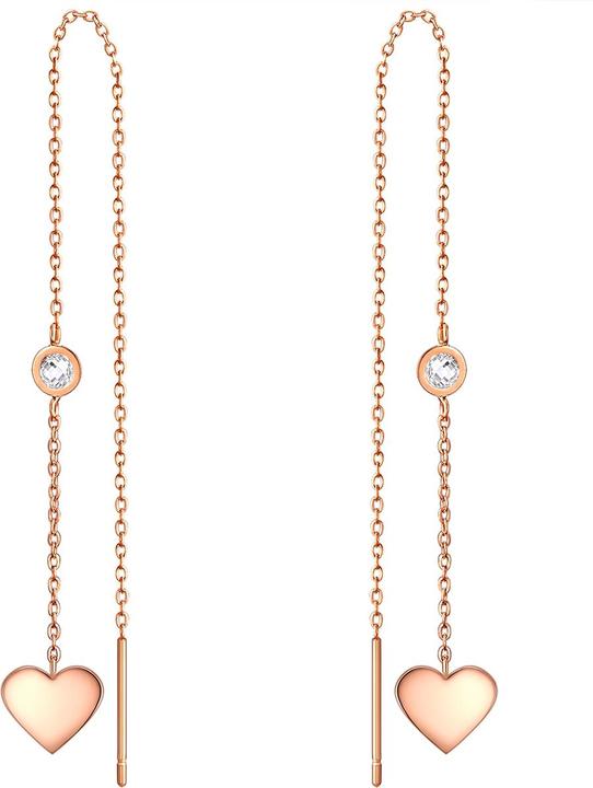Produktbild Eastside Damen Herz Edelstahl Preciosa roségold - 29786 (Edelstahl)