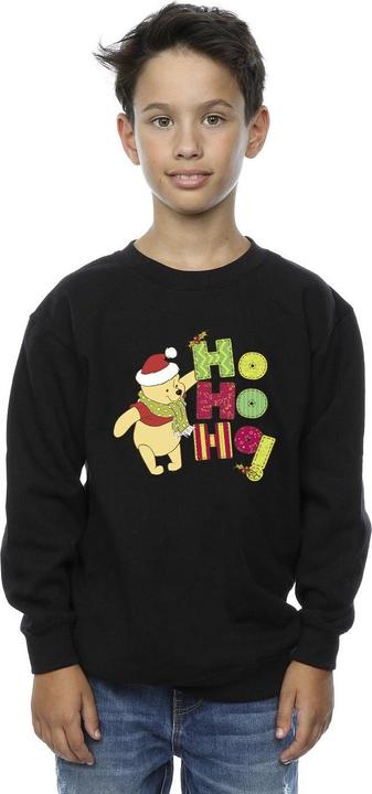 Actual product image Disney Boys Winnie The Pooh Ho Ho Ho Scarf Sweatshirt (152, 158)