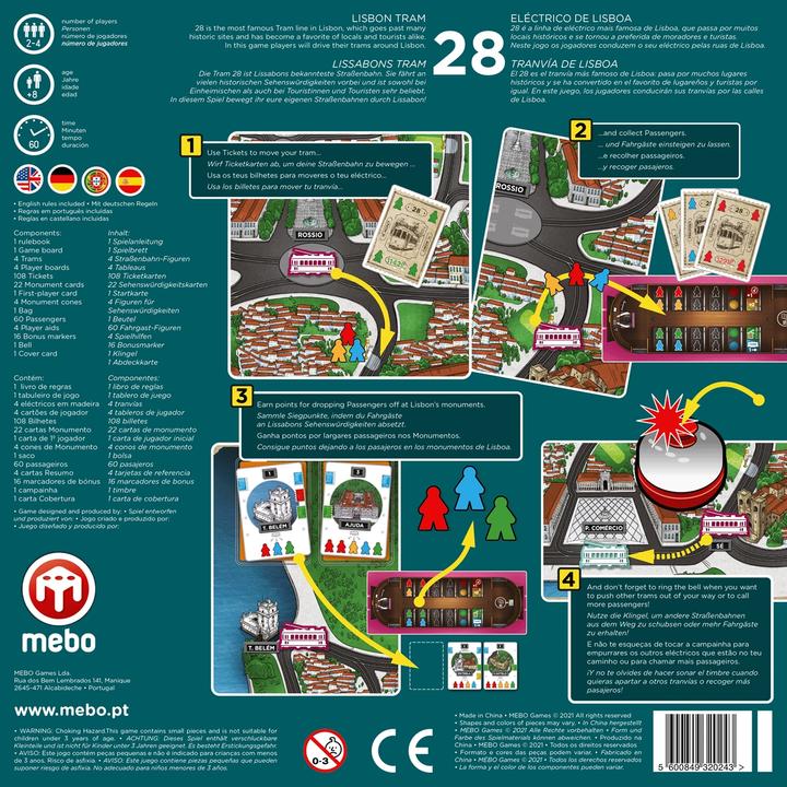 Immagine prodotto Fata Morgana Connoisseur Game Tram per Lisbona 28 (Tedesco)
