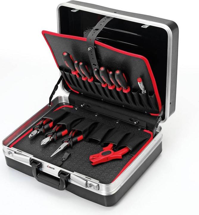 Produktbild Cimco Elektriker Werkzeugkoffer best (15 Teile)