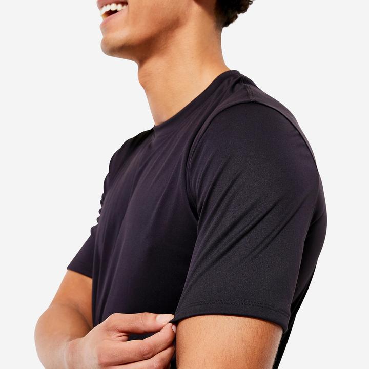 Actual product image Domyos T-shirt men - Essential black (M)