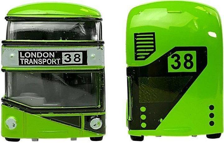 Actual product image Lean Toys Double-decker bus, 4 colors