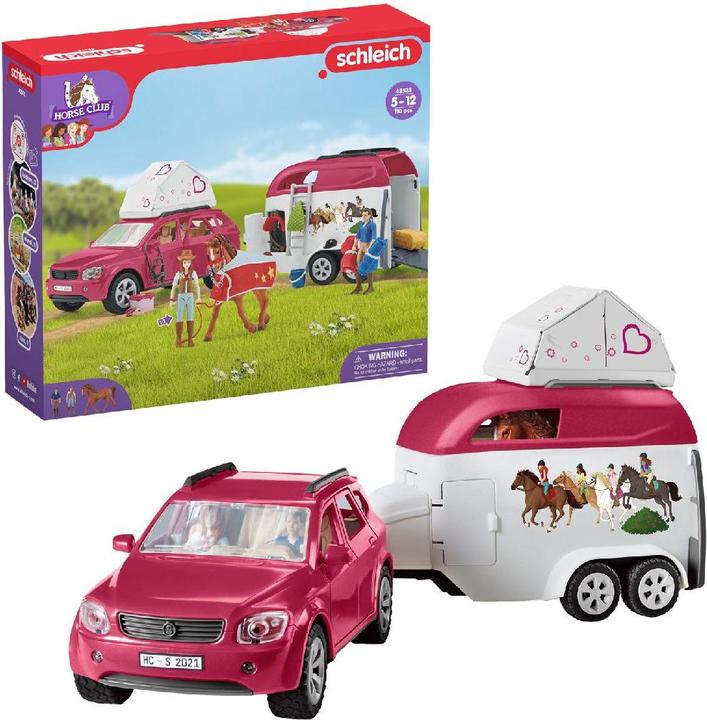 Produktbild Schleich Abenteuer mit Auto und Pferdeanhänger