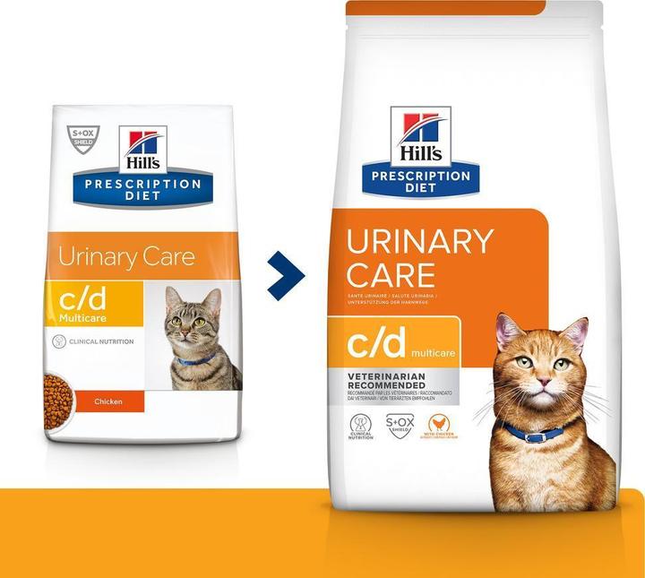 Produktbild Hill's HILL"S Feline c/d 8kg (Adult, 1 Stk., 8000 g)