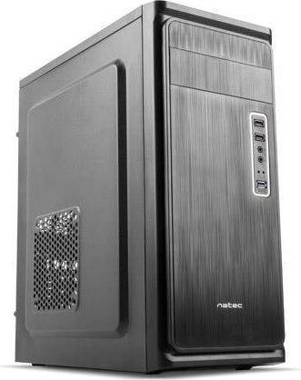 Image du produit Natec PC case ARMADILLO black - Boîtier - ATX (ATX, mATX, Flex ATX, ITX, Mini-ATX)