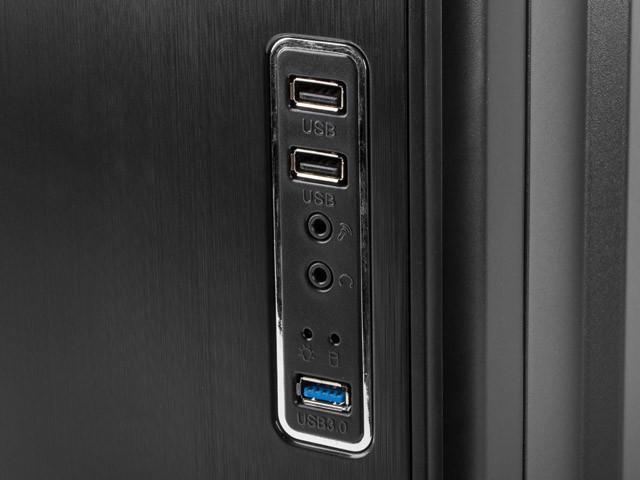 Image du produit Natec PC case ARMADILLO black - Boîtier - ATX (ATX, mATX, Flex ATX, ITX, Mini-ATX)