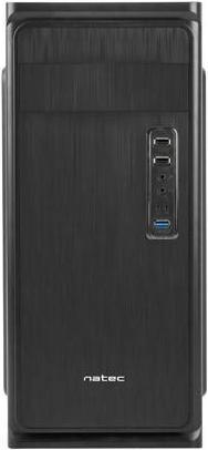 Image du produit Natec PC case ARMADILLO black - Boîtier - ATX (ATX, mATX, Flex ATX, ITX, Mini-ATX)