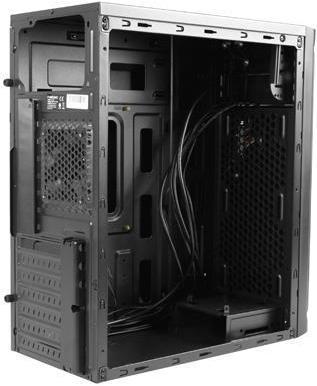 Image du produit Natec PC case ARMADILLO black - Boîtier - ATX (ATX, mATX, Flex ATX, ITX, Mini-ATX)
