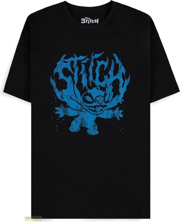 Actual product image Difuzed Lilo & Stitch - Vintage Stencil Men's Short Sleeved T-shirt - XS (XS)