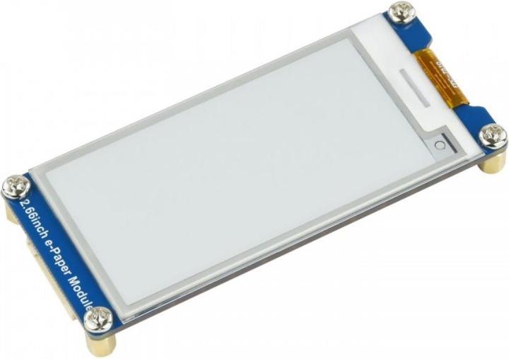 Actual product image WaveShare 296x152 2.66inch Black / White E-Ink Display