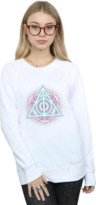 Image du produit - Sweat NEON DEATHLY HALLOWS - Femme (XL)