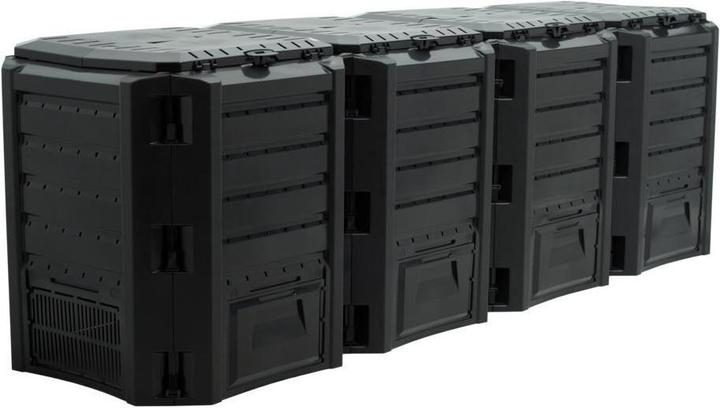 Prosperplast composting bin Black 1600L 261 x 83 x 72cm (1600 l)