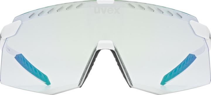 Produktbild Uvex Sports pace stage V (white matt (green), variomatic mirror green)