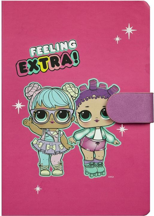 Actual product image Undercover Notebook LOL Surprise 80 sheets (18 x 12.5 cm, Lined, Hardcover)