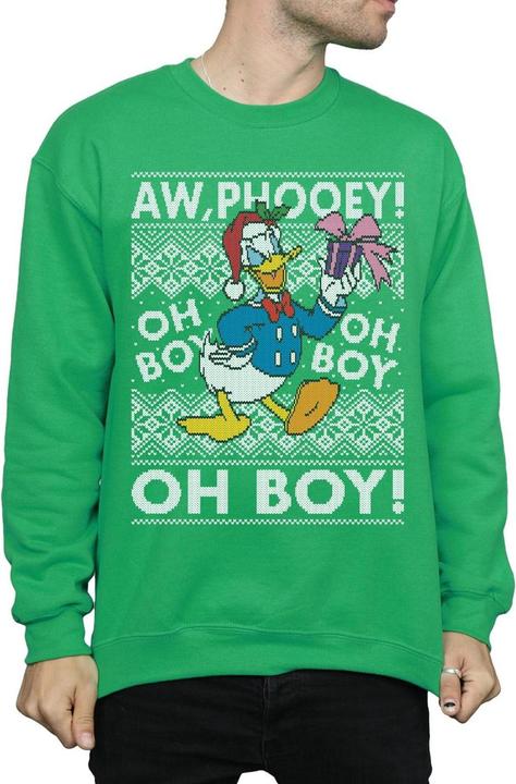 Produktbild Disney Donald Duck Christmas Fair Isle Sweatshirt (S)