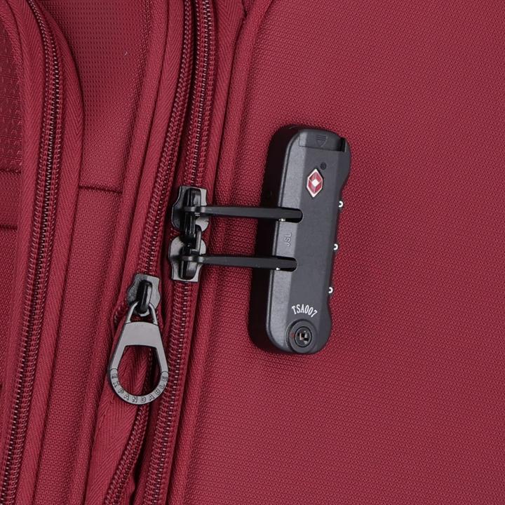 Image du produit D&N Travel Line 9704 4 roues trolley cabine S 55 cm avec soufflet extensible (38 l, Bagage à main (jusqu'à 50l))