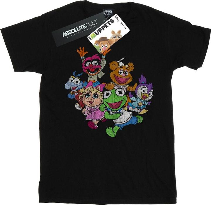 Immagine prodotto Disney The Muppets Muppet Babies Colour Group Maglietta Ampia Donna (L)