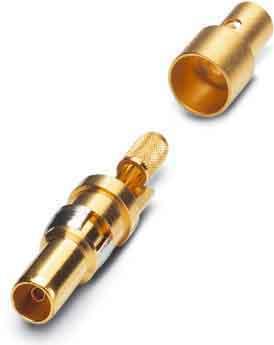 Produktbild Phoenix Contact Koaxial-Buchsenkontakt Vergoldet VS-BU-KX-75-RG179/187 10 St.