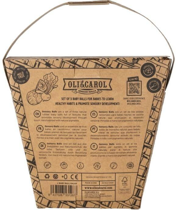 Image du produit Oli and Carol Veggiesalat Baby Sensory Bälle