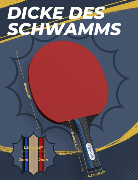 Immagine prodotto Glymnis Set da ping pong