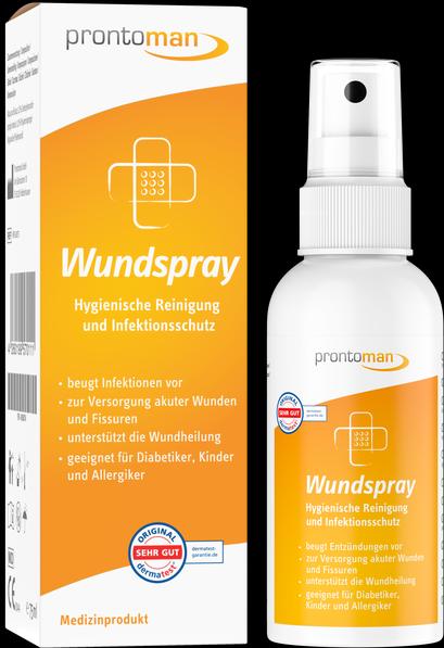 Produktbild Prontoman Fuss Spray (Fussdeodorant & -puder, 75 ml)