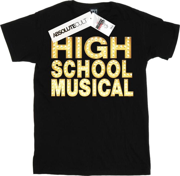 Disney High School Musical The Musical Lights Logo TShirt Mädchen