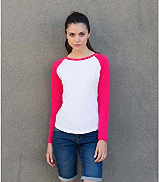 Produktbild Skinni Fit Baseball TShirt langärmlig (L)