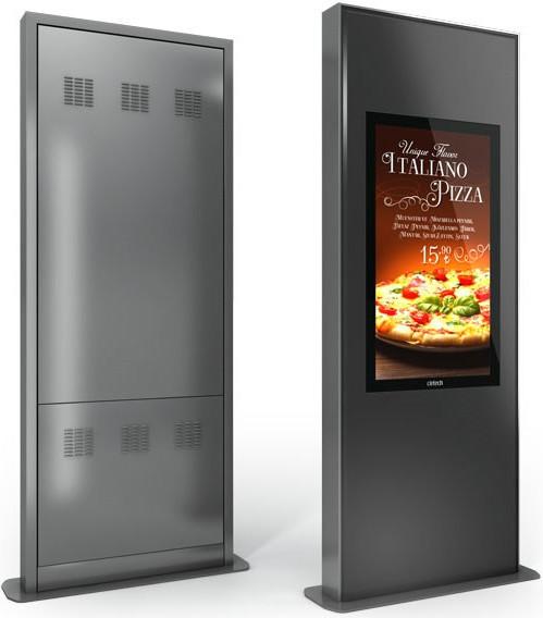 Produktbild DSS Outdoor Stele Portrait, 46" Bildschirm