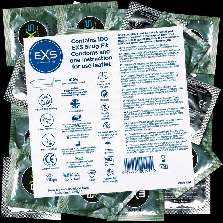 Actual product image EXS Snug Fit (100 pcs.)